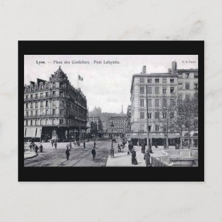 Old Postcard - Lyon, Place des Cordeliers
