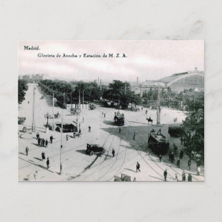 Old Postcard - Madrid, Spain