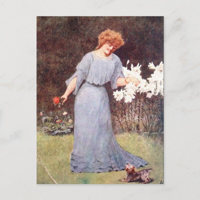 Old Postcard - Marie Corelli (Front)