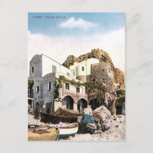 Old Postcard - Marina Piccola, Capri, Italy