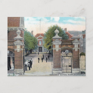 Old Postcard - Marlborough College, Wiltshire