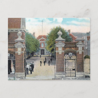 Old Postcard - Marlborough College, Wiltshire