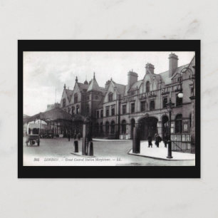 Old Postcard - Marylebone Station, London