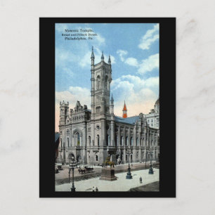 Old Postcard - Masonic Temple, Philadelphia PA