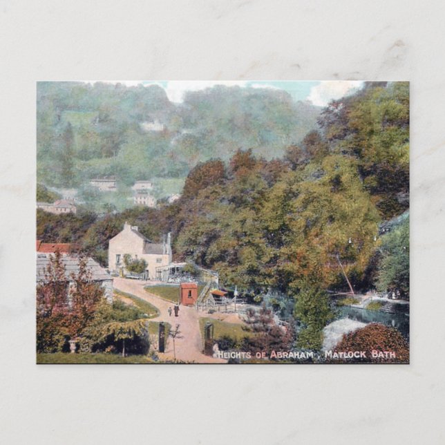 Old Postcard - Matlock Bath, Derbyshire (Front)