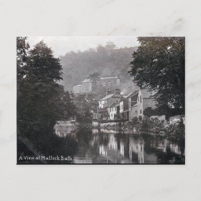 Old Postcard - Matlock Bath, Derbyshire (Front)