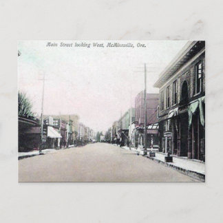 Old Postcard - McMinnville, Oregon, USA