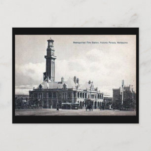 Old Postcard - Melbourne, Australia