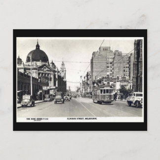 Old Postcard - Melbourne, Australia