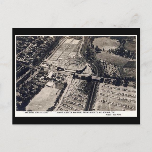 Old Postcard - Melbourne, Australia (Front)