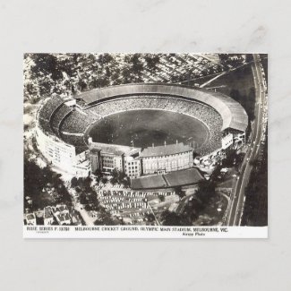 Old Postcard - Melbourne Cricket Ground
