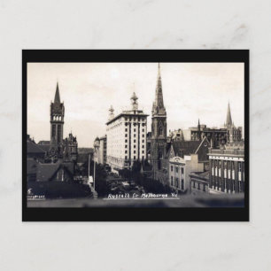 Old Postcard - Melbourne, Victoria