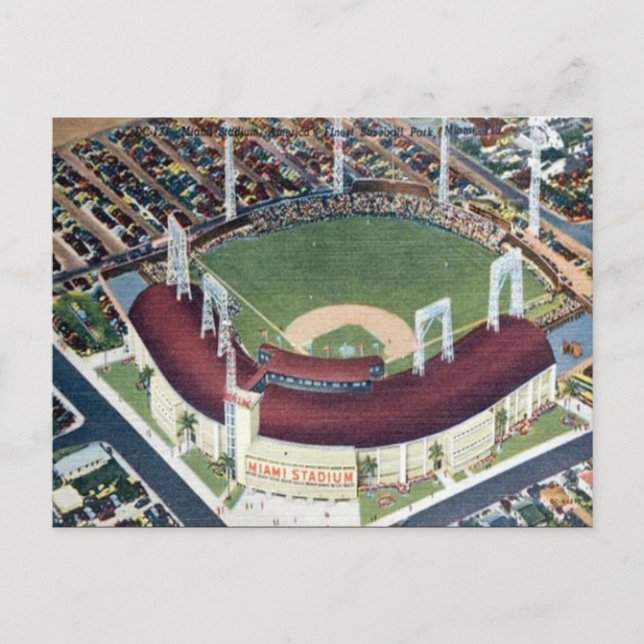 Old Postcard - Miami, Florida, USA (Front)