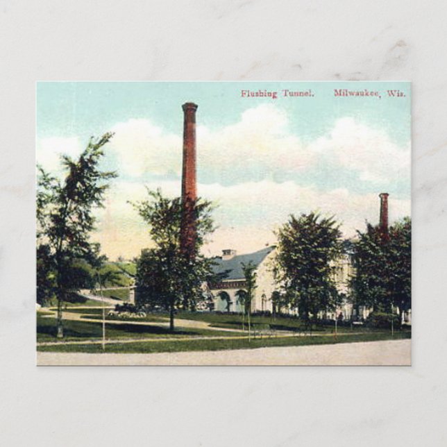 Old Postcard - Milwaukee, Wisconsin, USA (Front)