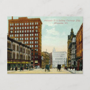 Old Postcard - Milwaukee, Wisconsin, USA