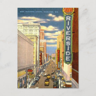 Old Postcard - Milwaukee. Wisconsin, USA