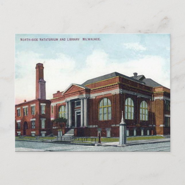 Old Postcard - Milwaukee, Wisconsin, USA (Front)