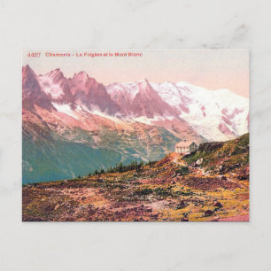 Old Postcard - Mont Blanc, France