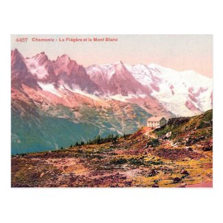 Old Postcard - Mont Blanc, France
