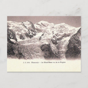 Old Postcard - Mont Blanc, Haute Savoie