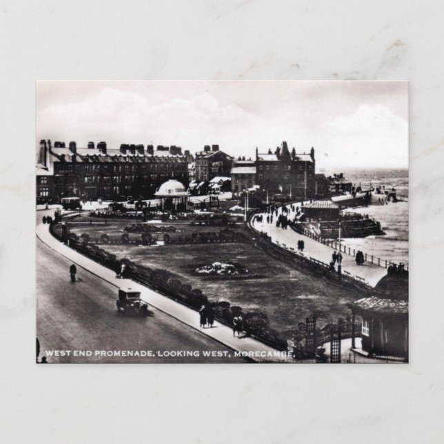 Old Postcard - Morecambe, Lancashire (Front)