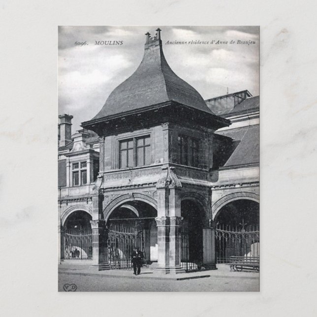 Old Postcard - Moulins, Allier, France (Front)