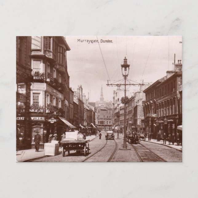 Old Postcard - Murraygate, Dundee (Front)
