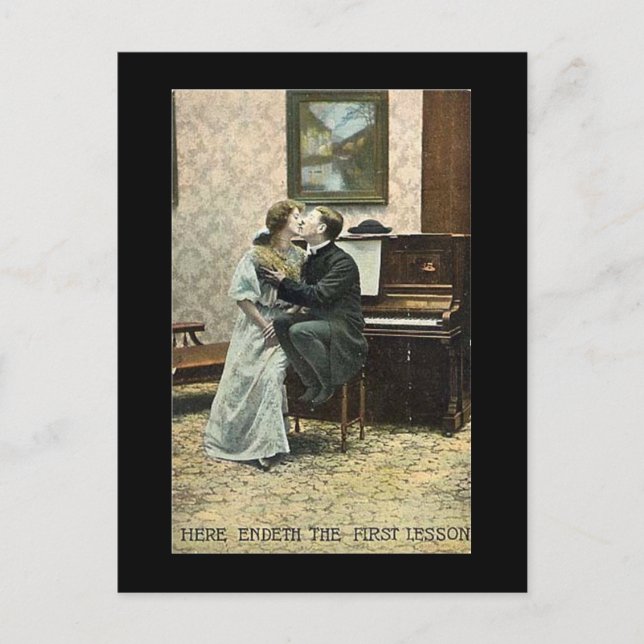 Old Postcard, Naughty Vicar Postcard (Front)