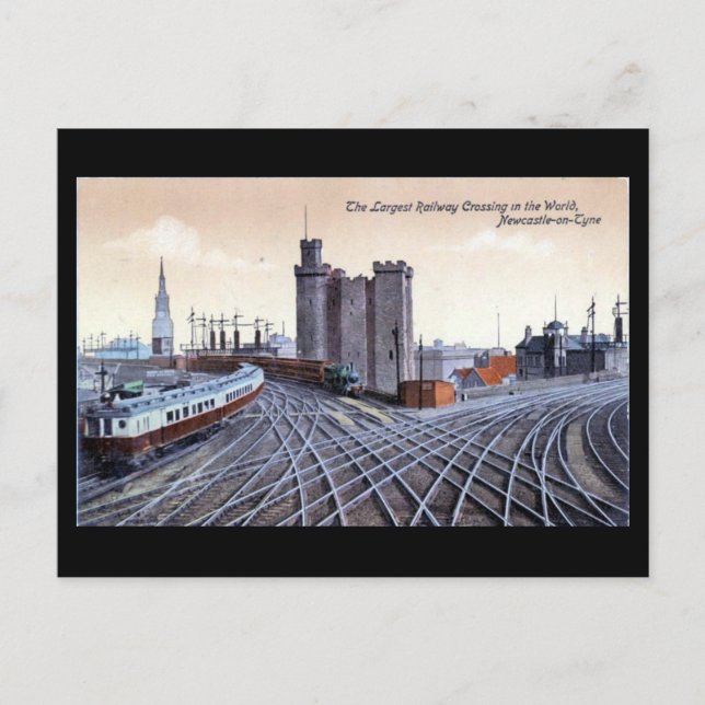 Old Postcard - Newcastle-on-Tyne (Front)