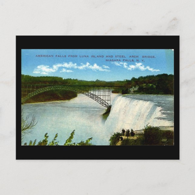 Old Postcard - Niagara Falls (Front)