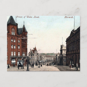 Old Postcard - Norwich, Norfolk