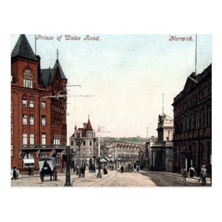 Old Postcard - Norwich, Norfolk