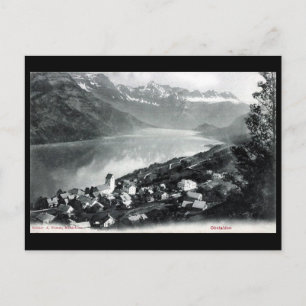Old Postcard - Obstalden, Glarus, Switzerland