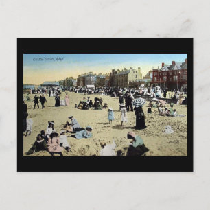 Old Postcard - On The Sands, Rhyl