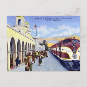 Old Postcard - Orlando. Florida, USA