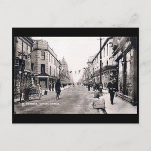 Old Postcard - Oxford Street, Swansea