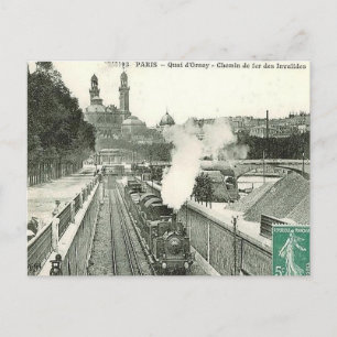 Old Postcard - Paris, Quai d'Orsay