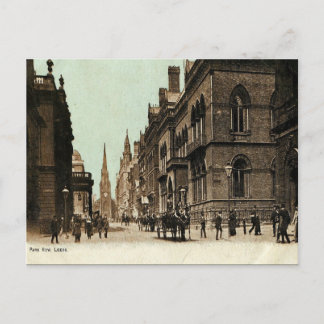 Old Postcard - Park Row, Leeds, Yorkshire