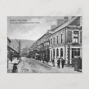 Old Postcard - Pentre, Rhondda, Wales