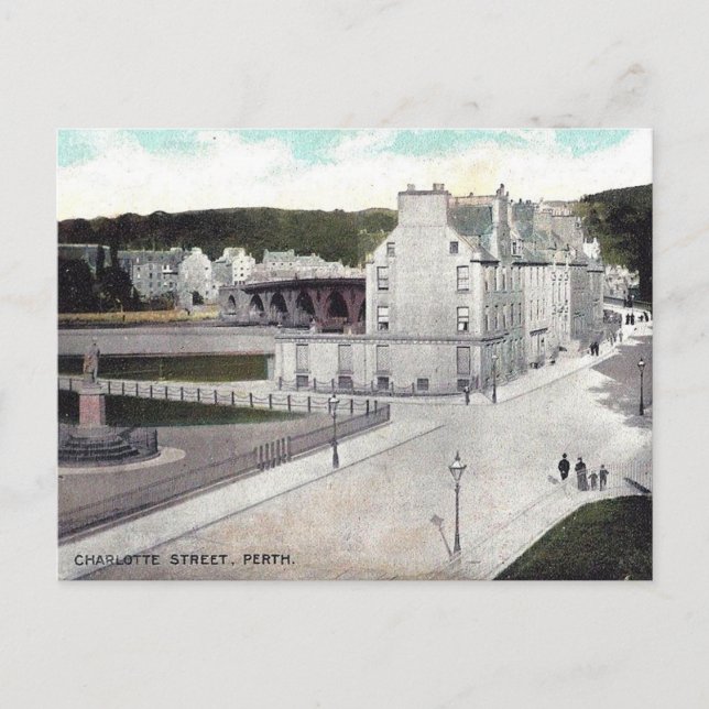 Old Postcard - Perth, Scotland (Front)