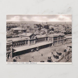 Old Postcard - Perth, Western Australia
