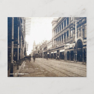 Old Postcard - Perth, Western Australia