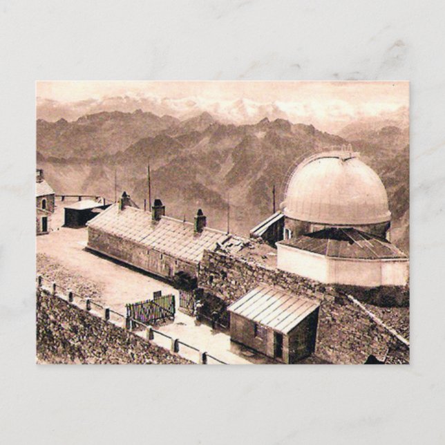 Old Postcard - Pic du Midi de Bigorre (Front)