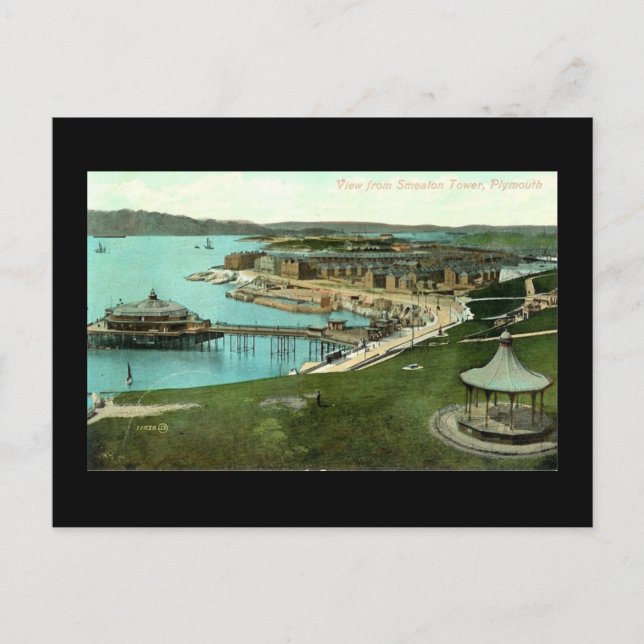 Old Postcard, Plymouth, Devon Postcard (Front)