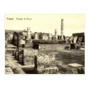 Old Postcard - Pompei, Tempio di Giove