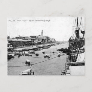 Old Postcard - Port Said, Egypt