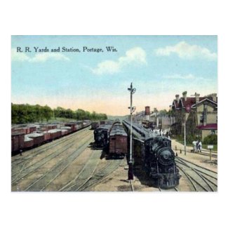 Old Postcard - Portage, Wisconsin