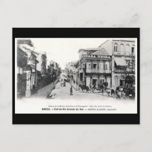 Old Postcard - Porto Alegre, Brazil