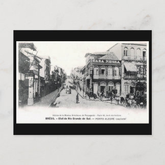 Old Postcard - Porto Alegre, Brazil