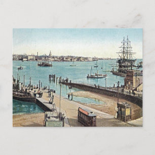Old Postcard - Portsmouth Harbour